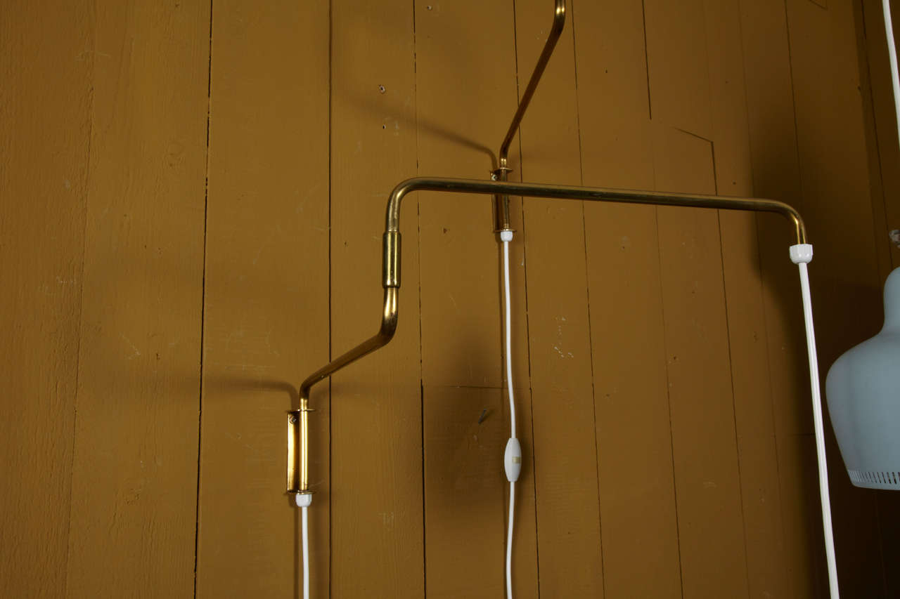 Pair Of Arm Wall Sconces By Alvar Aalto 1